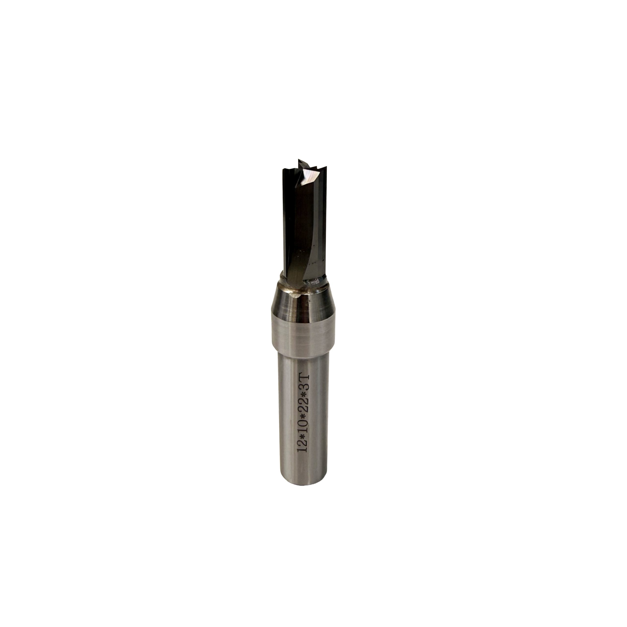 Carbide Router Bit – TCT Straight Bit (S12×D10×H22×3Z)